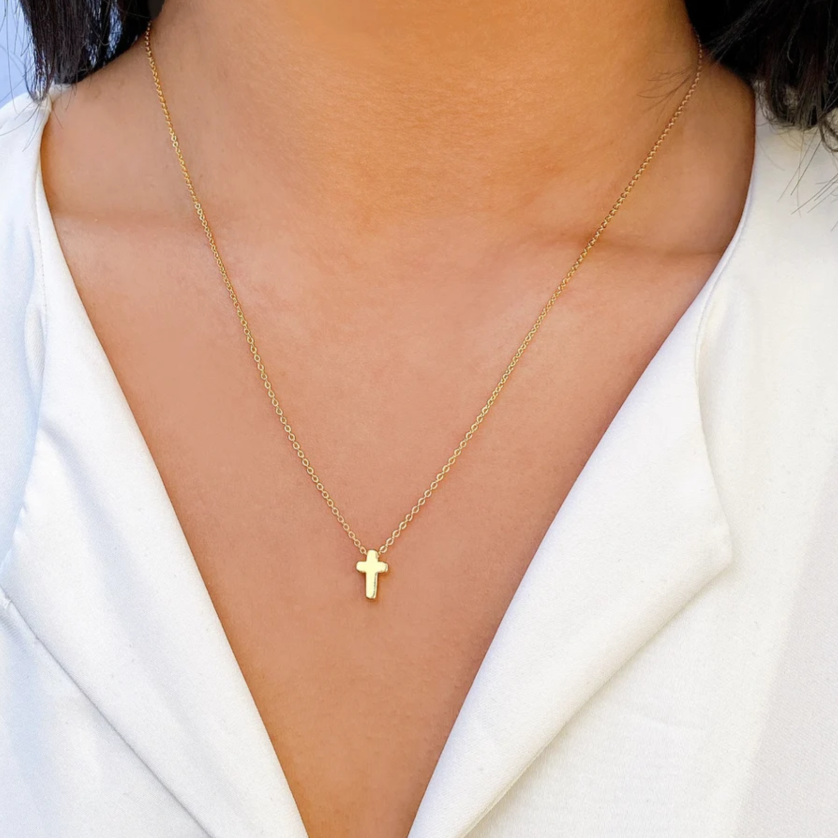 "Set Apart" Cross Necklace